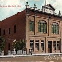 Odd Fellows Building Hanford Cal colorized