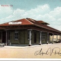 S P Depot Hanford Cal colorized