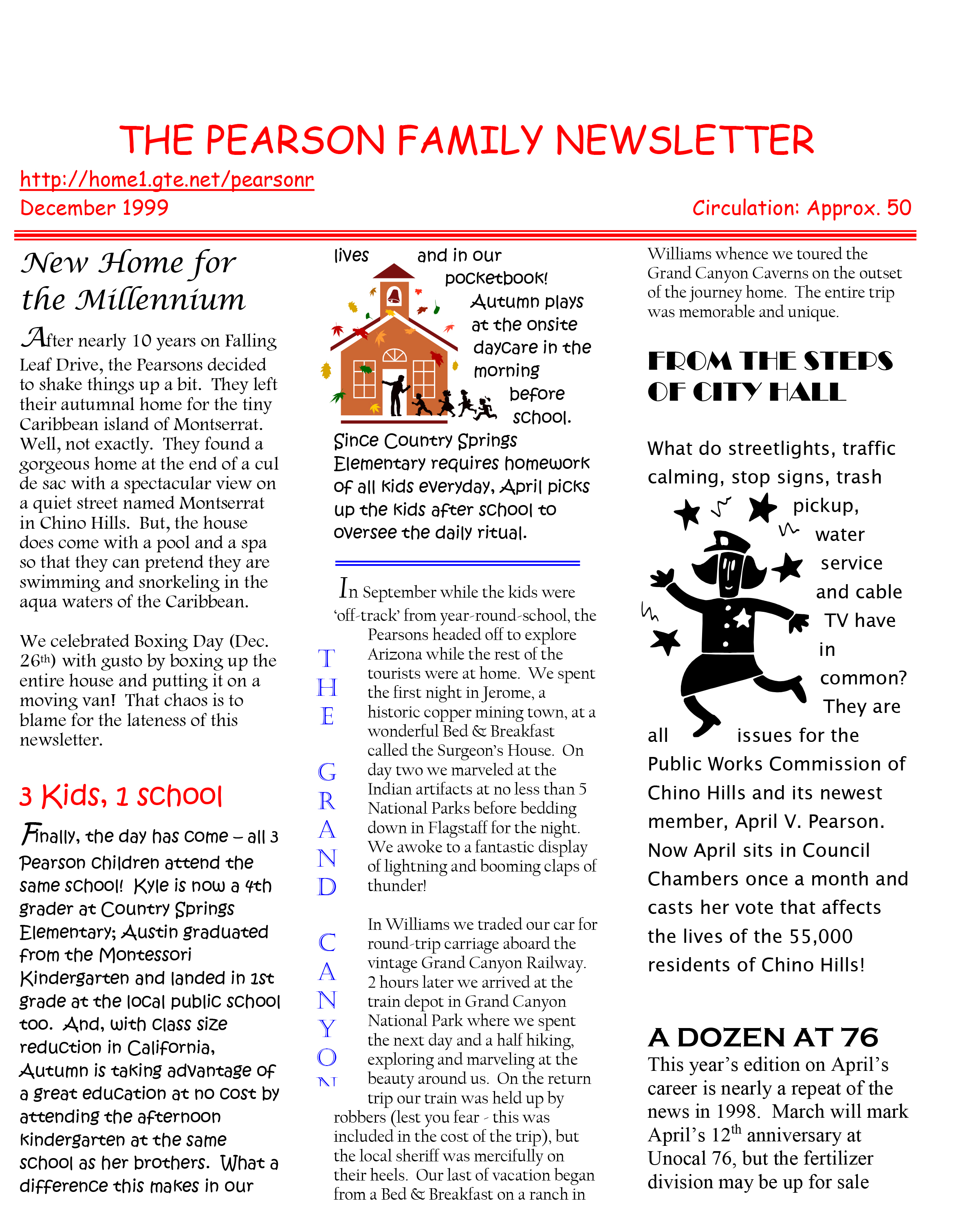 1999 Newsletter