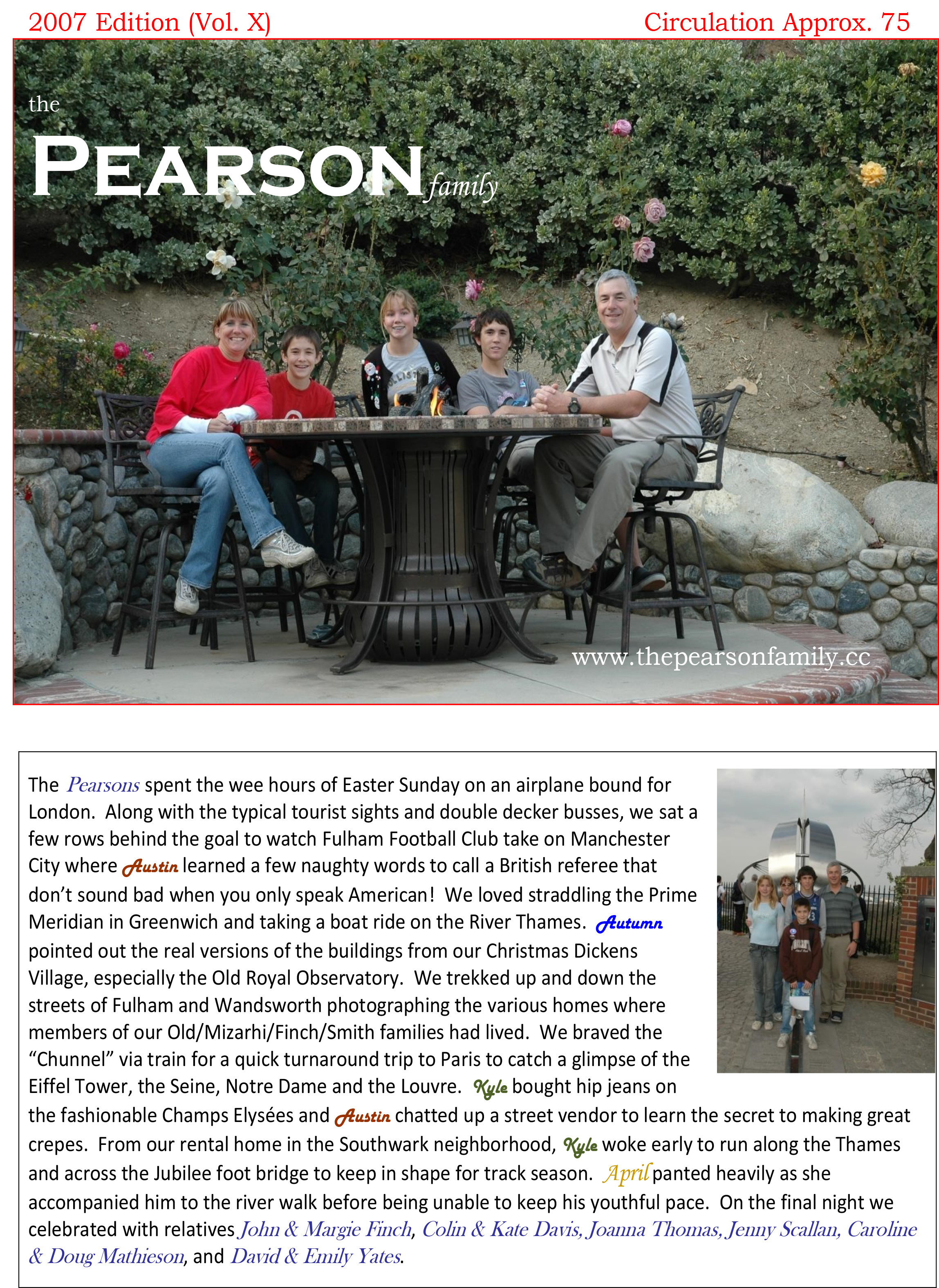 2007 Newsletter