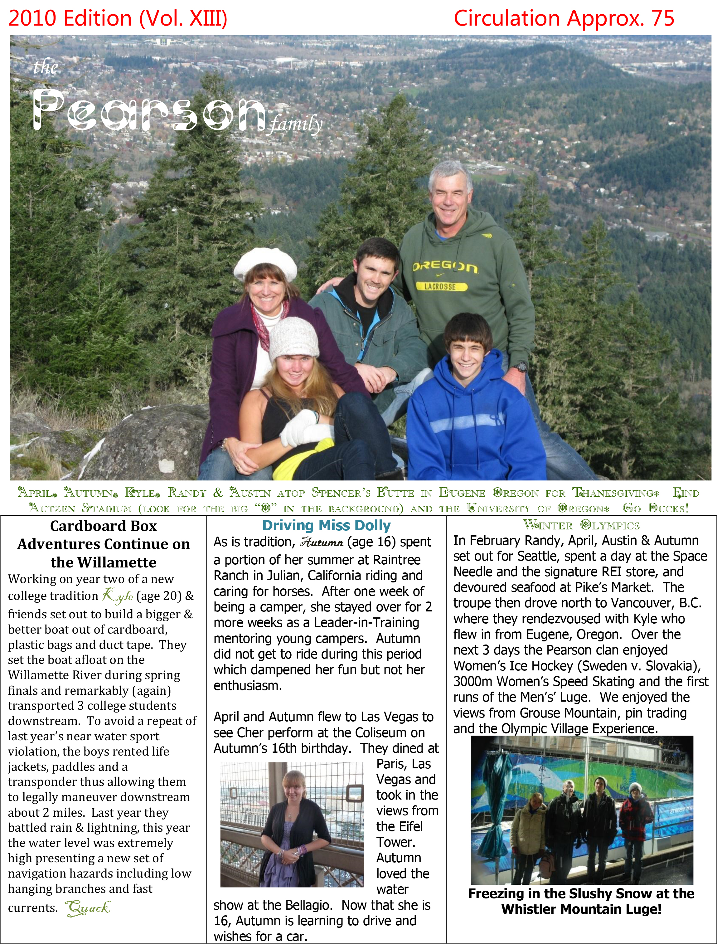 2010 Newsletter