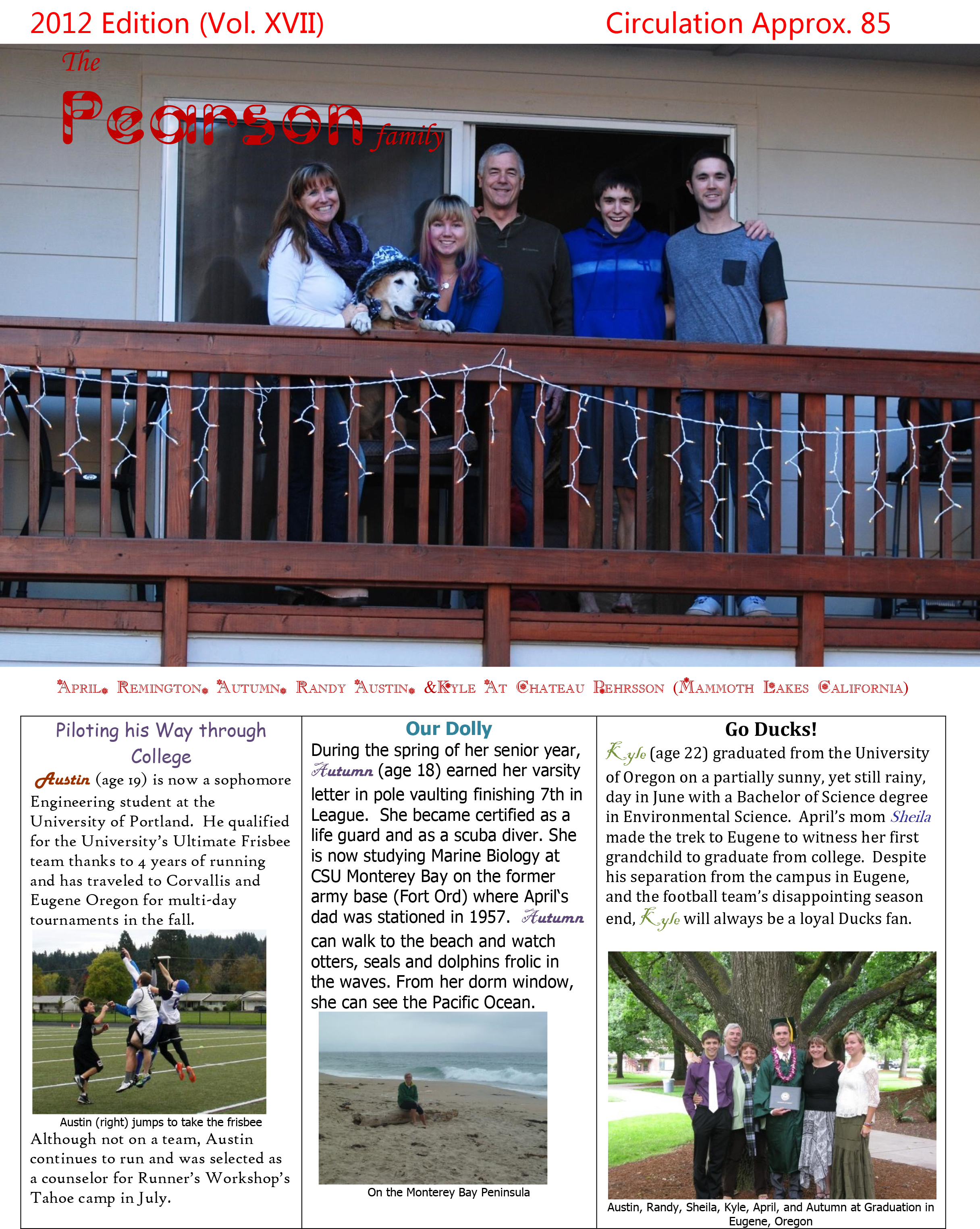 2012 Newsletter