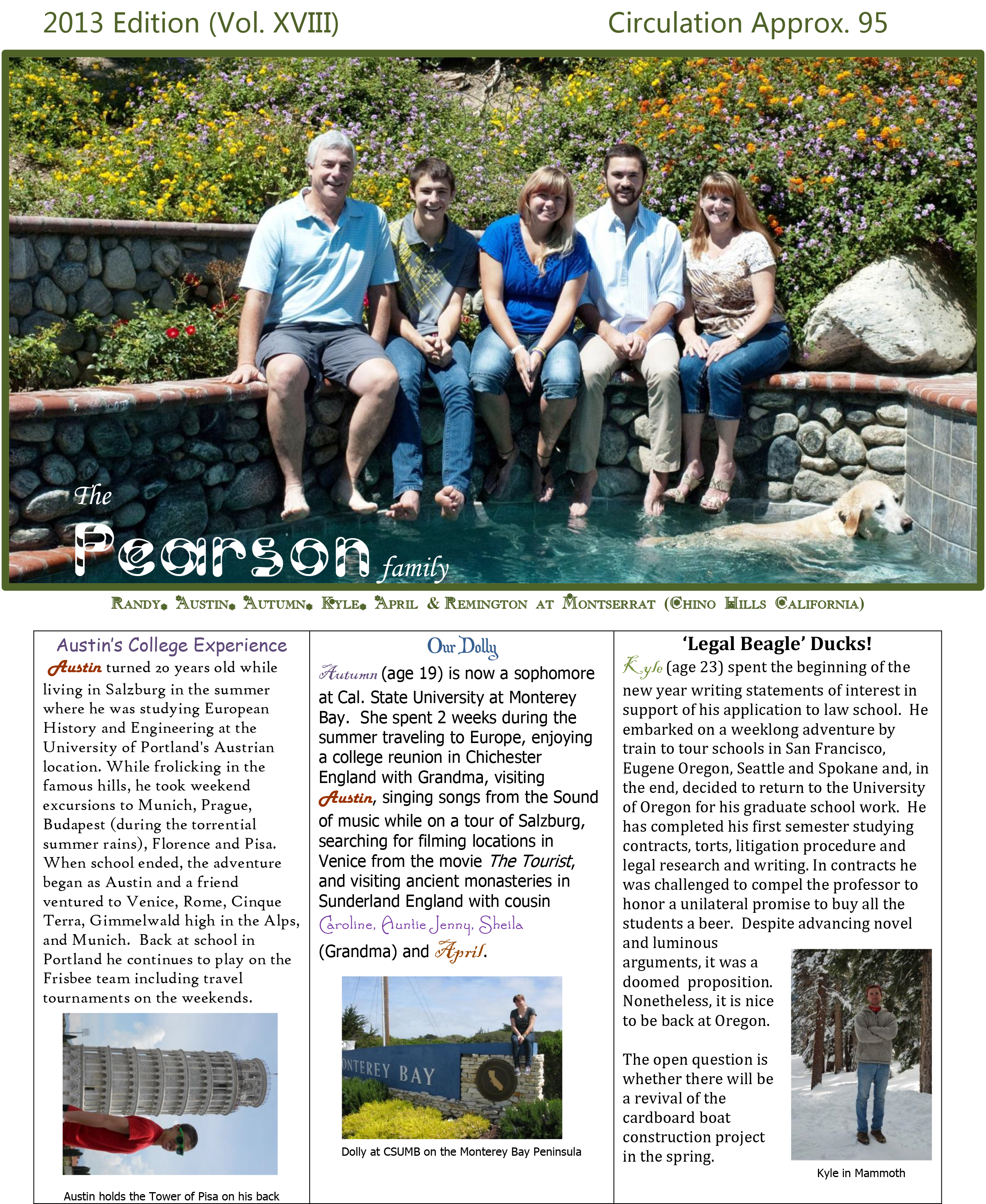 2013 Newsletter